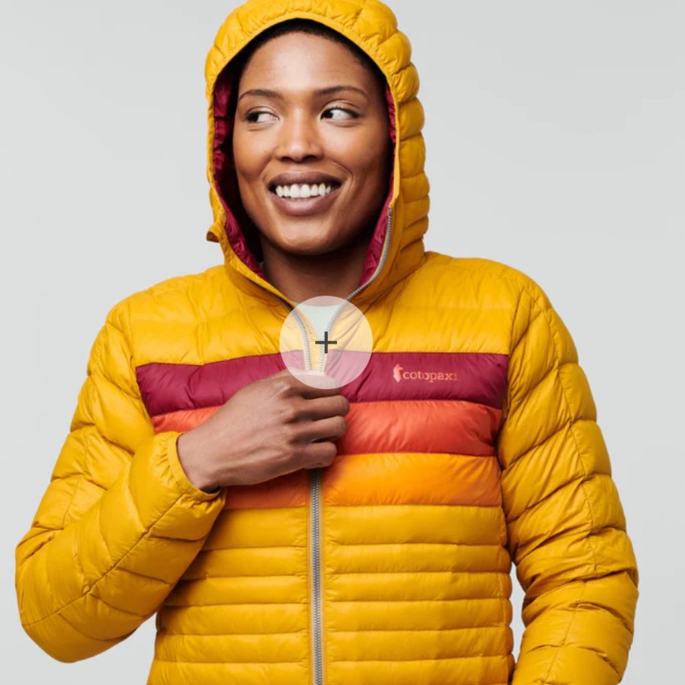 Cotopaxi women's Fuego down hooded jacket - Picture 4 of 6